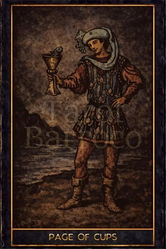 Carta Pajem de Copas