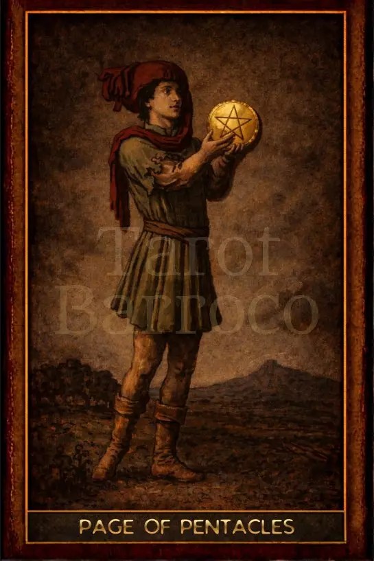 Carta Pajem de Ouros