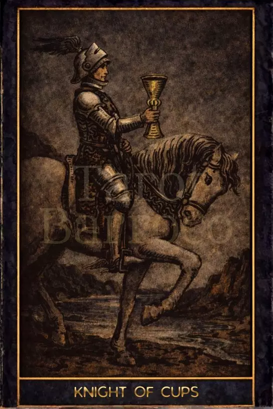 Carta Cavaleiro de Copas