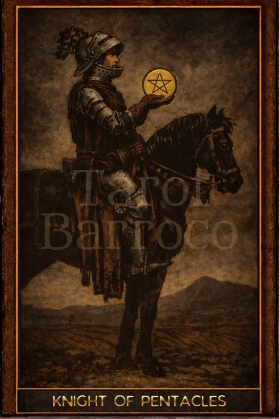 Carta Cavaleiro de Ouros