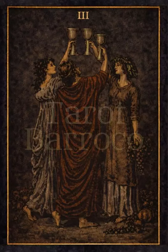 Carta Três de Copas