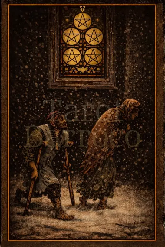 Carta Cinco de Ouros