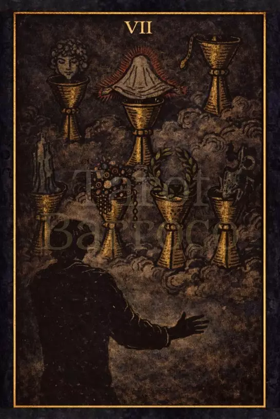 Carta Sete de Copas