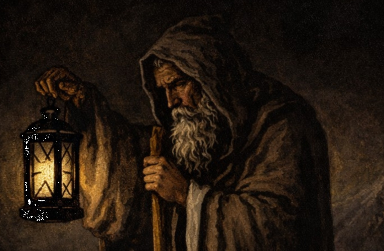 The Hermit - Tarot Barroco